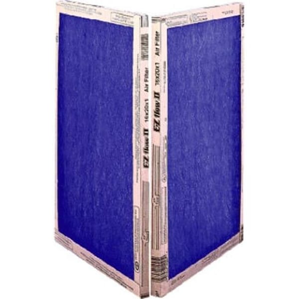 Aaf Flanders Flanders 10055.012025 20 x 25 x 1 in. EZ Flow II Spun Fiberglass Disposable Furnace Filter - Pack Of 12 266411 - main